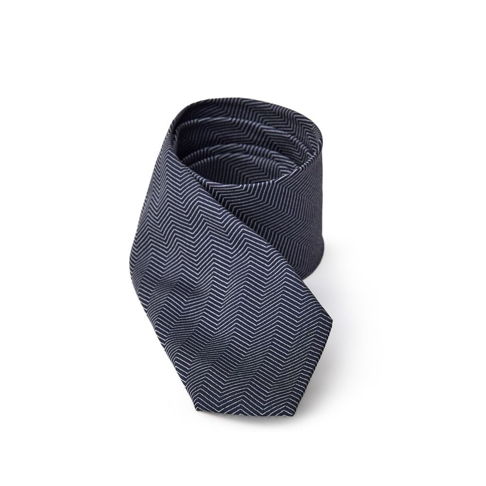 Blue Silk Tie - TIZZIL