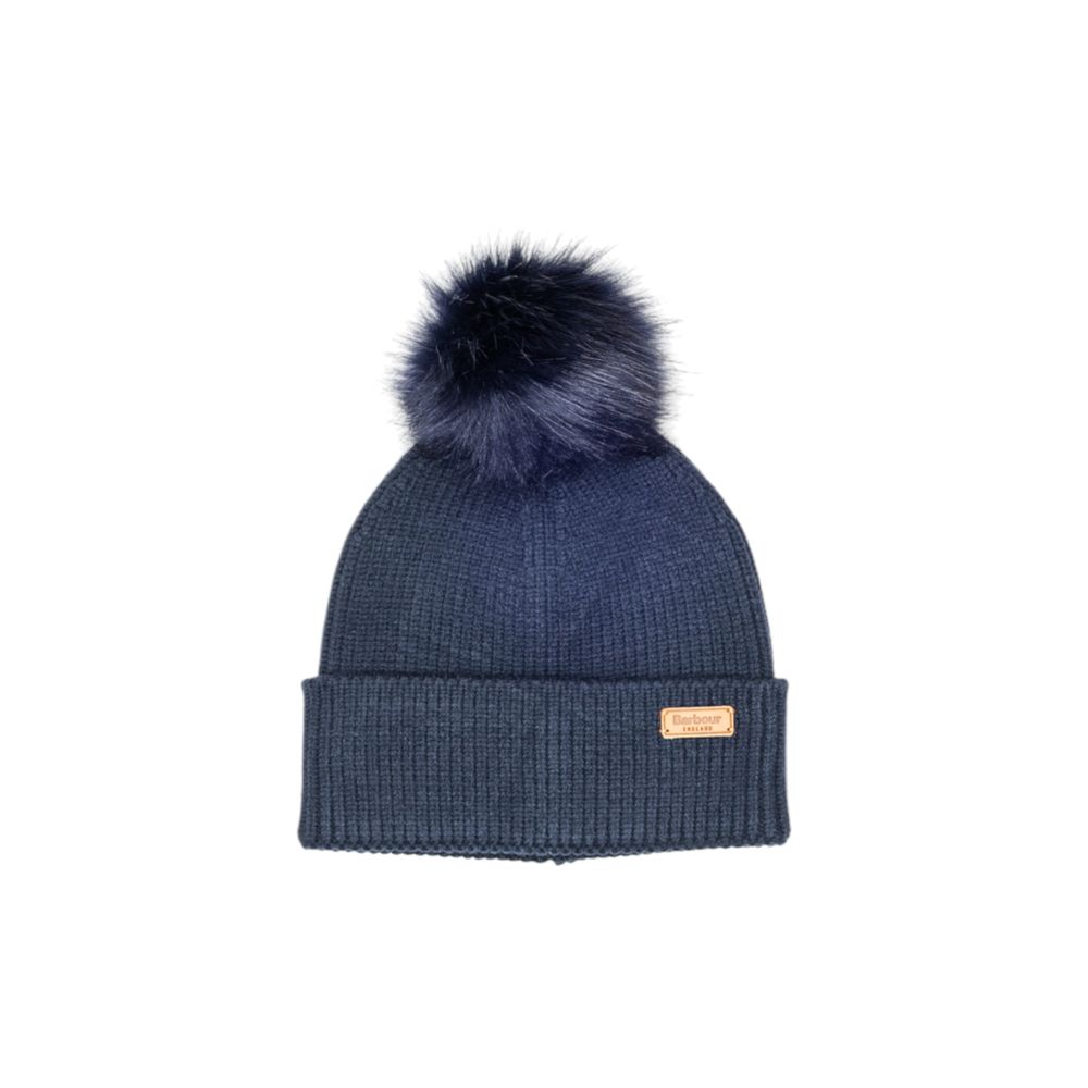 Blue Viscose Beanie - TIZZIL