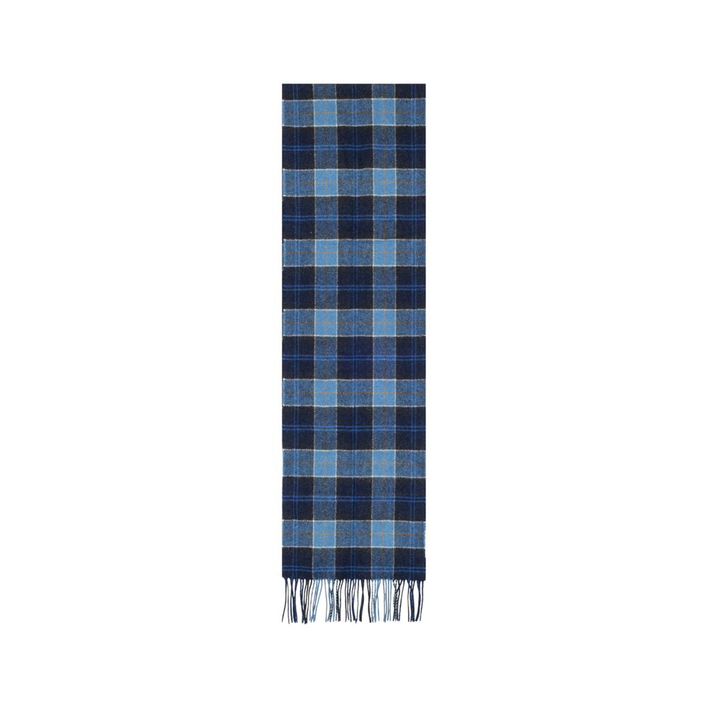 Blue Wool Scarf - TIZZIL