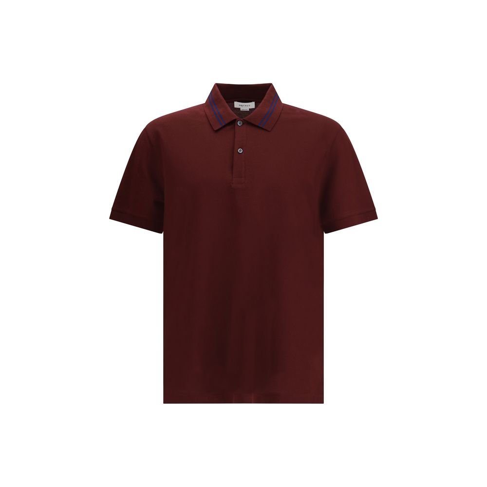 Bordeaux Cotton Polo Shirt - TIZZIL