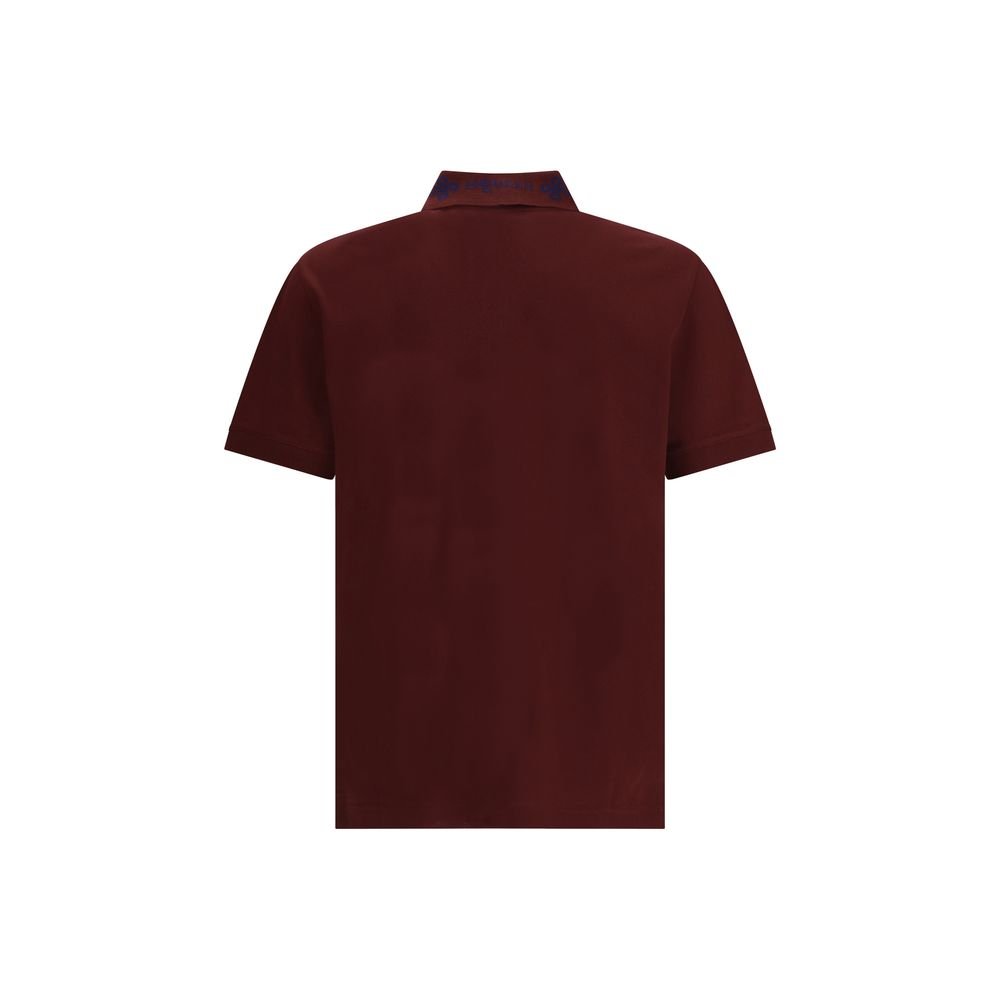 Bordeaux Cotton Polo Shirt - TIZZIL
