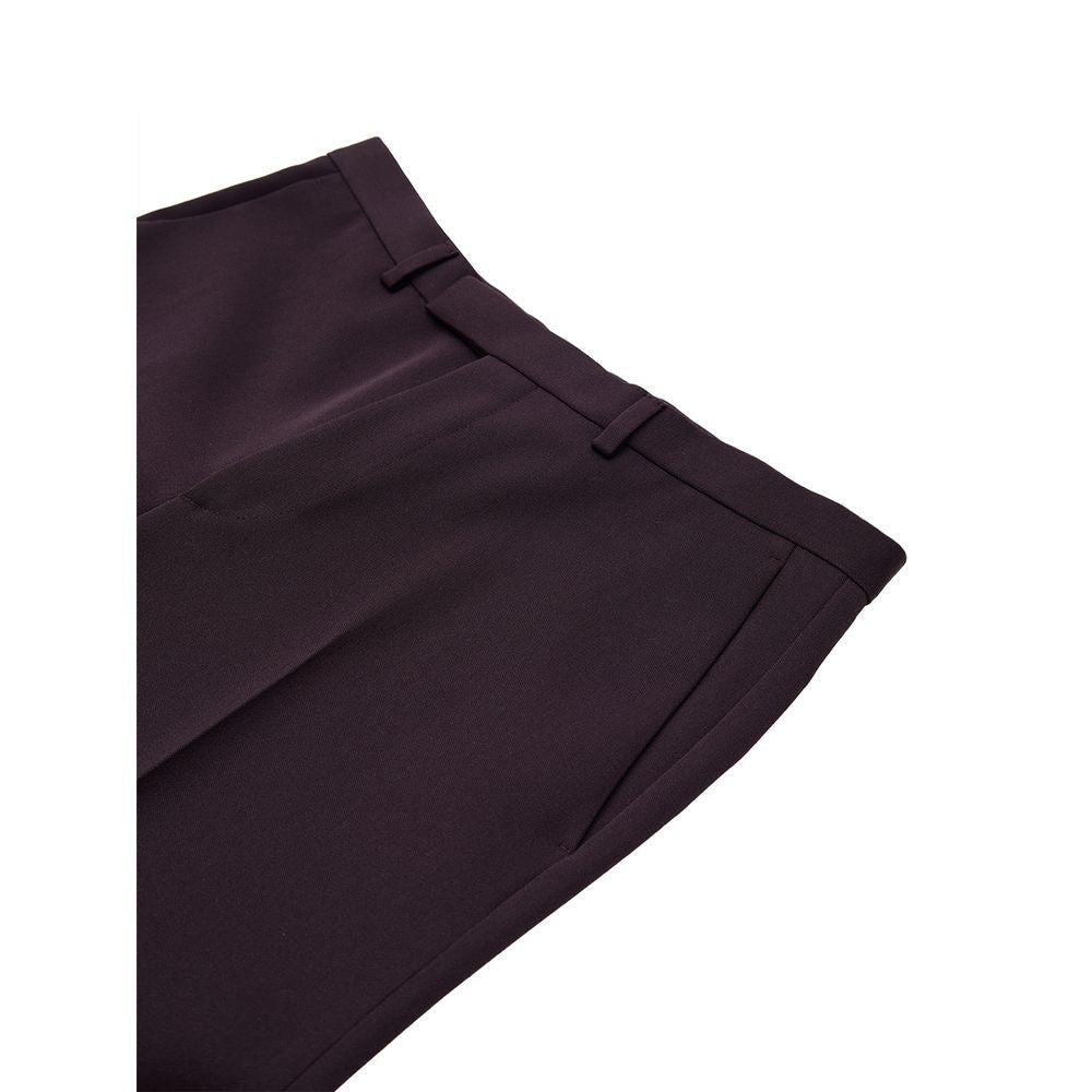 Bordeaux Wool Dress Pants - TIZZIL