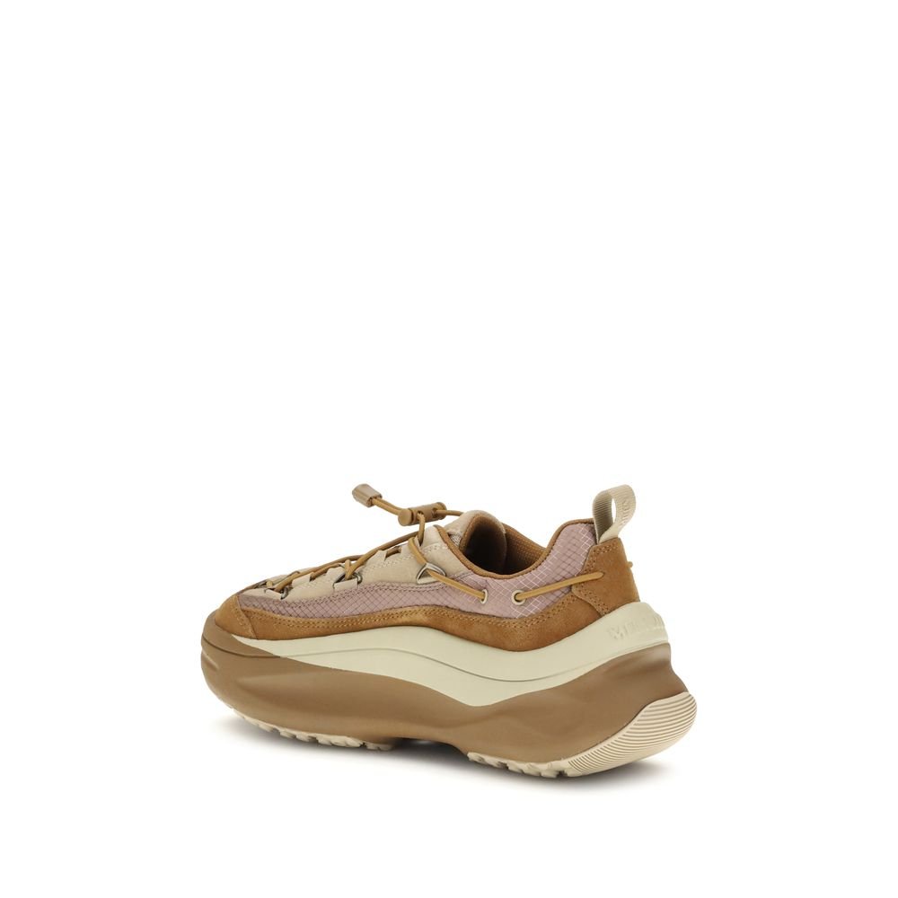 Brown Calf Leather Bos Taurus Athletic Sneakers - TIZZIL