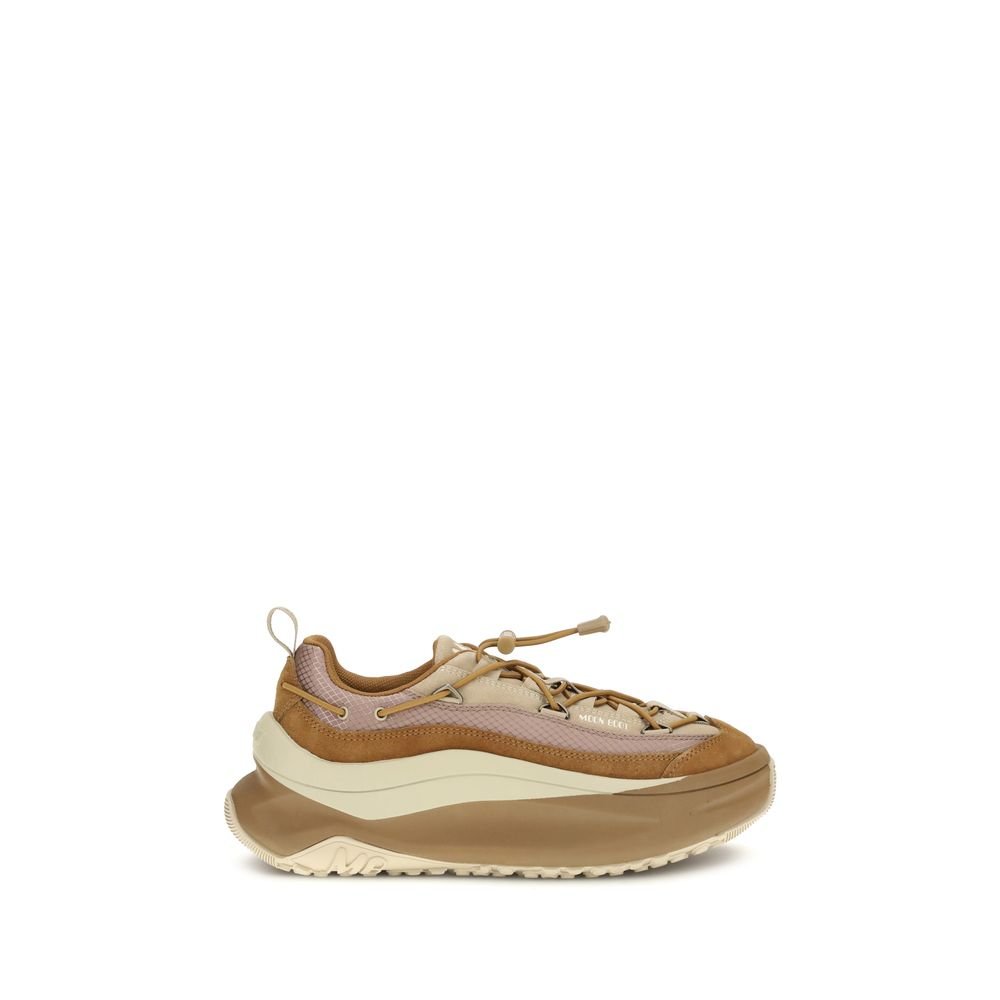 Brown Calf Leather Bos Taurus Athletic Sneakers - TIZZIL