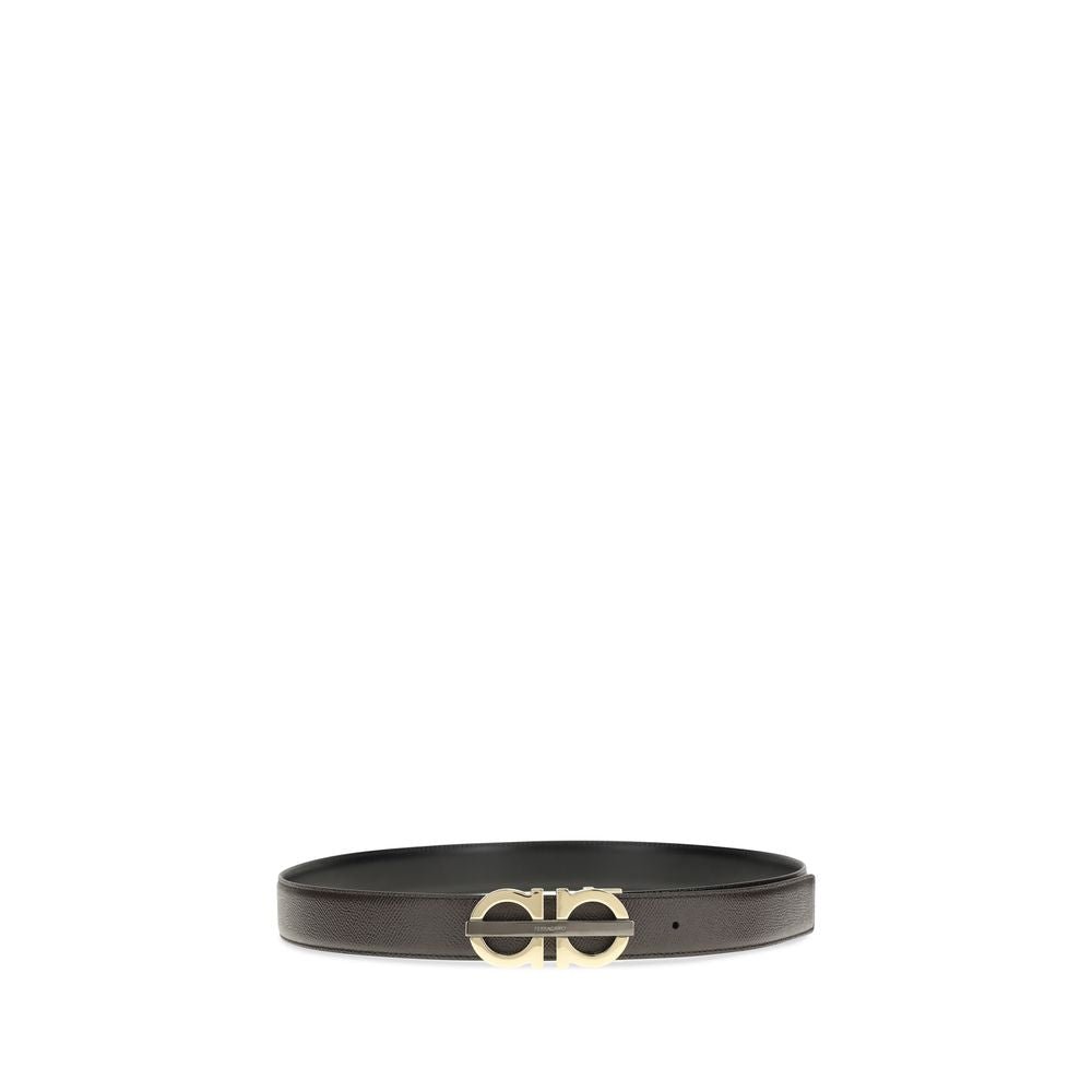 Brown Calf Leather Bos Taurus Regular Belt - TIZZIL