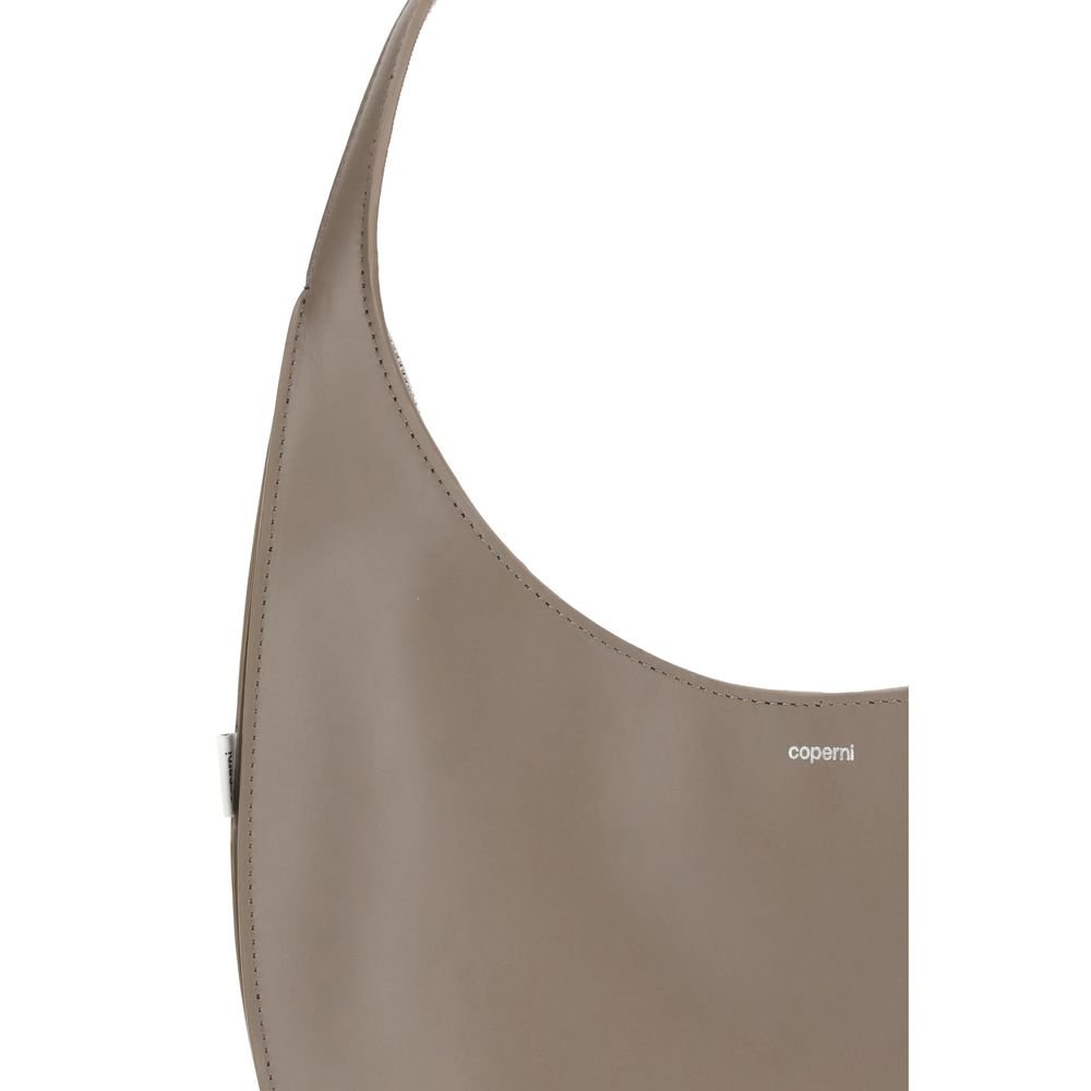 Brown Calf Leather Bos Taurus Shoulder Bag - TIZZIL