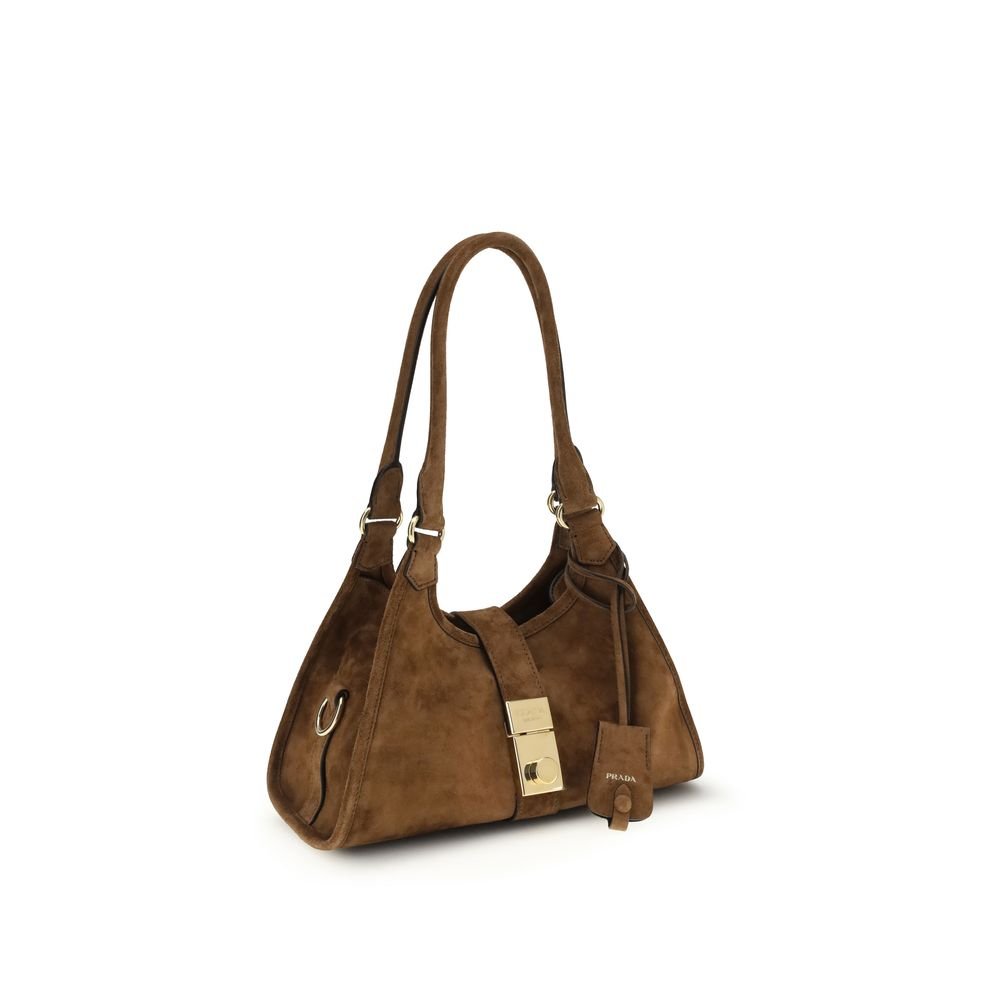 Brown Calf Leather Bos Taurus Shoulder Bag - TIZZIL