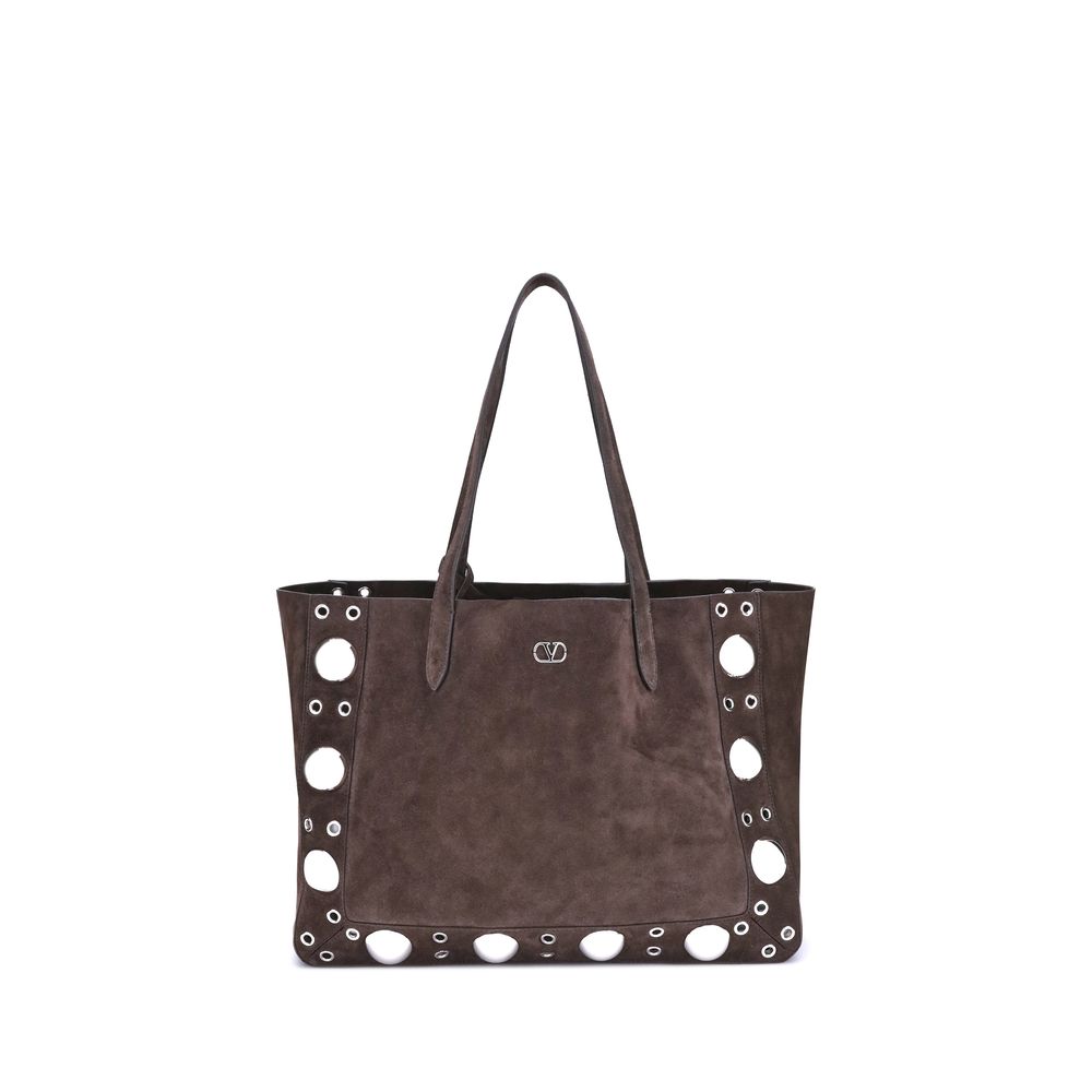Brown Calf Leather Bos Taurus Shoulder Bag - TIZZIL