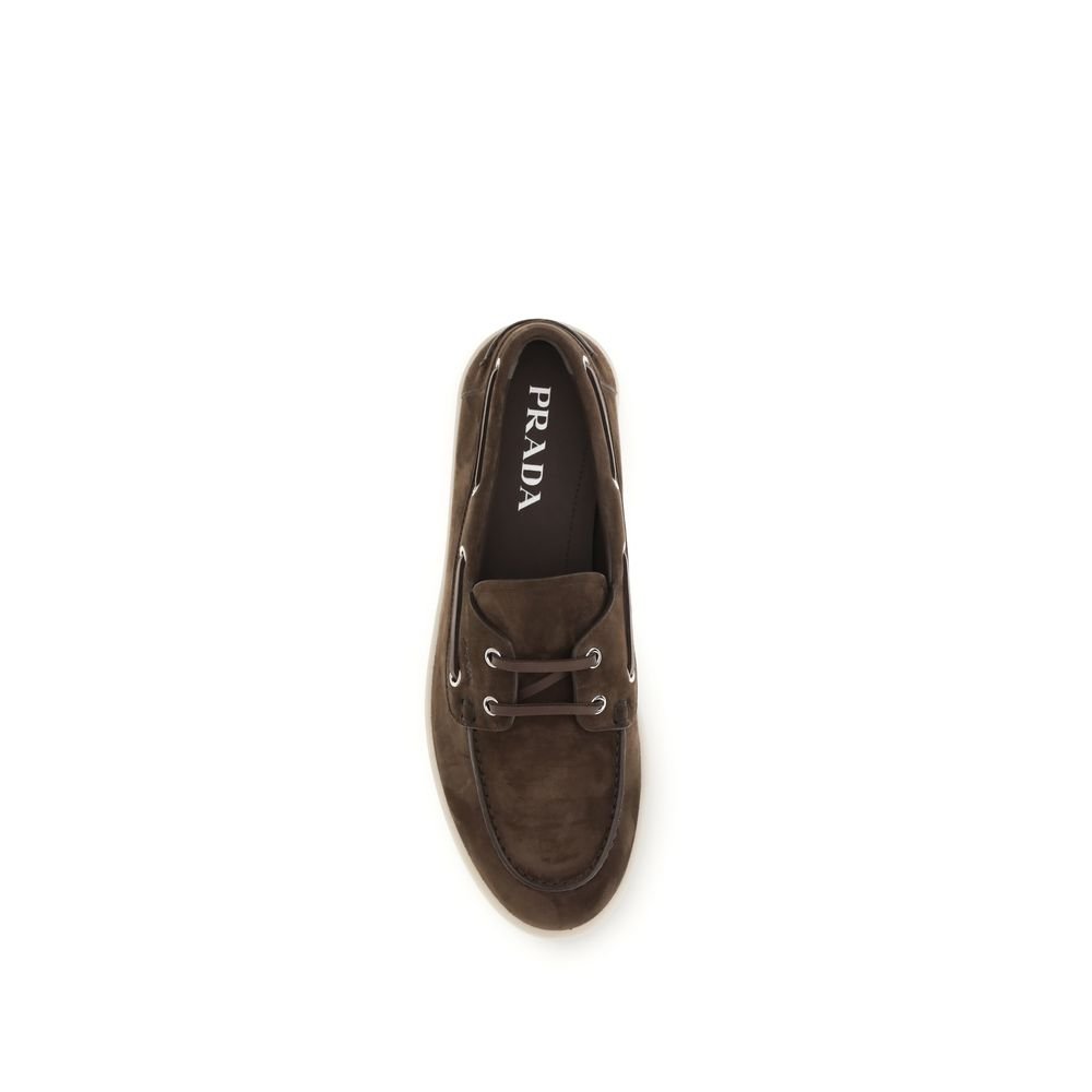 Brown Calf Leather Bos Taurus Slip - On Loafers - TIZZIL