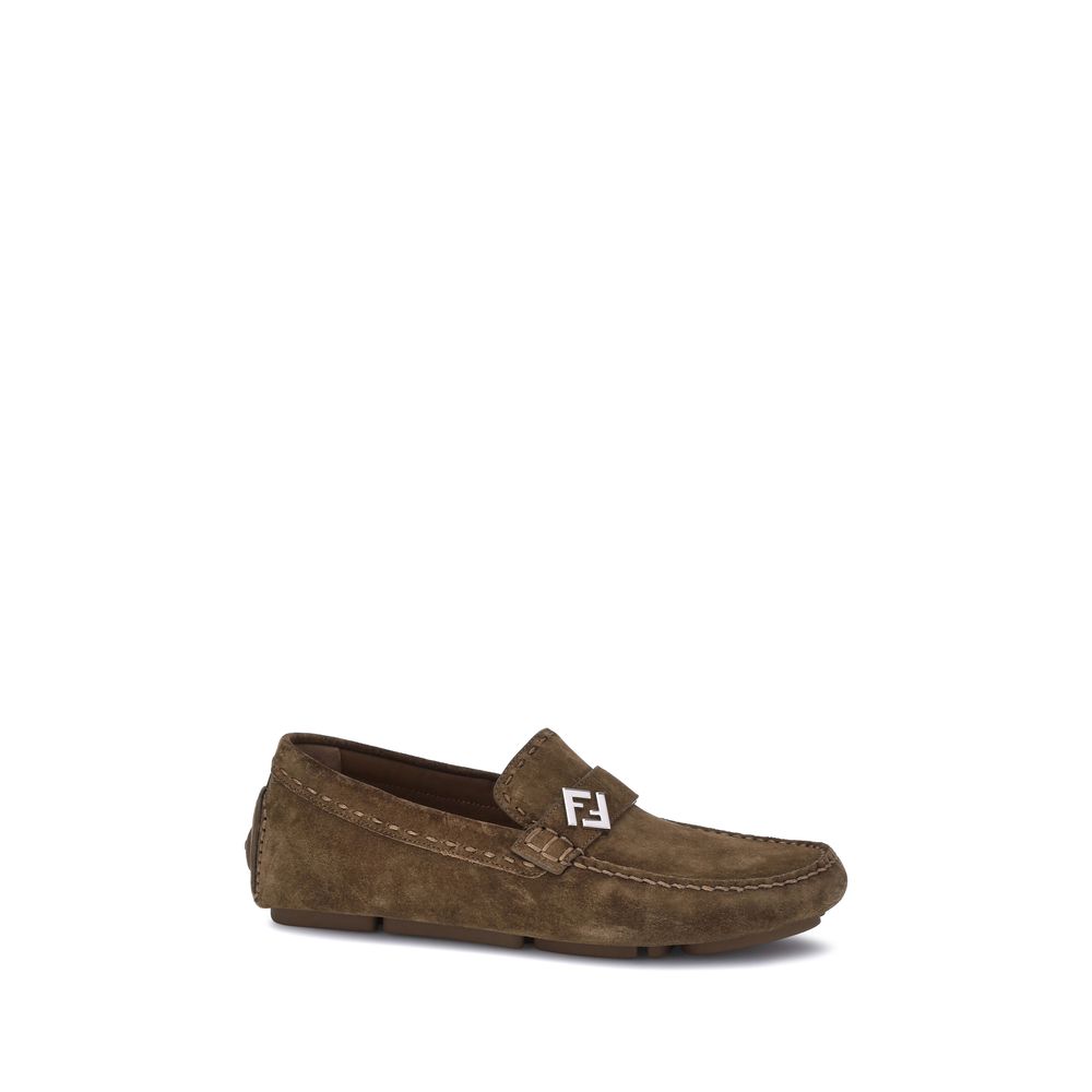 Brown Calf Leather Bos Taurus Slip - On Loafers - TIZZIL
