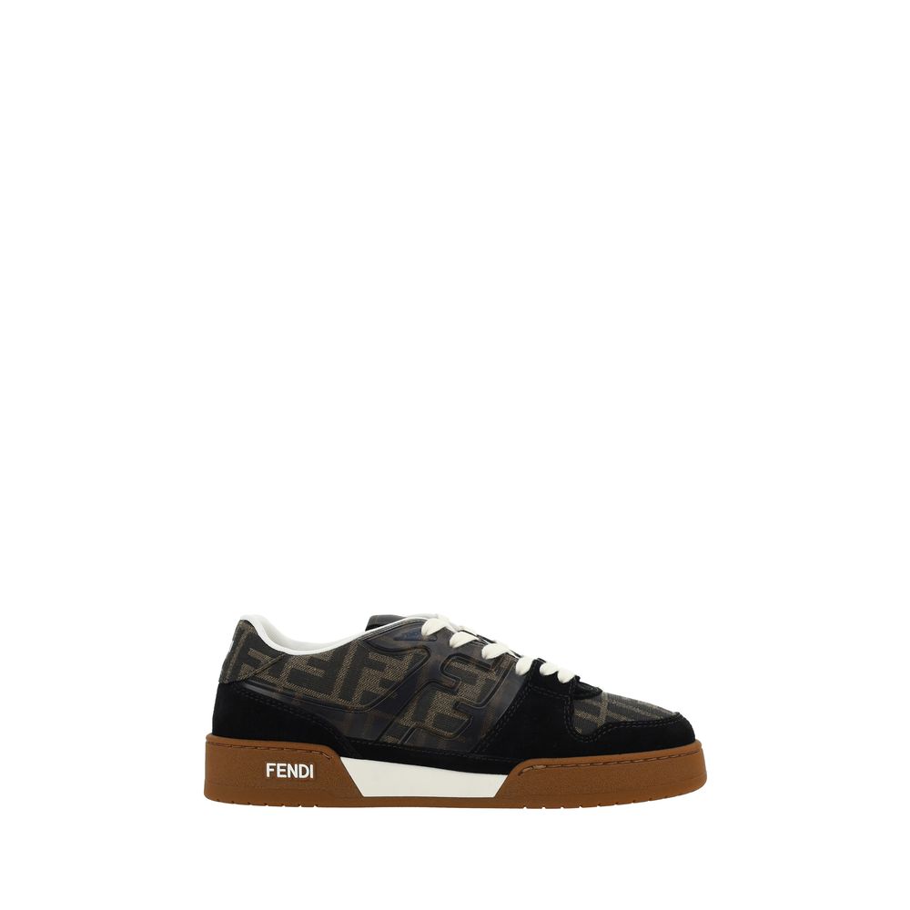 Brown Calf Leather Bos Taurus Sneakers - TIZZIL