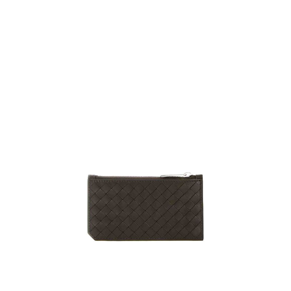 Brown Calfskin Cardholder - TIZZIL