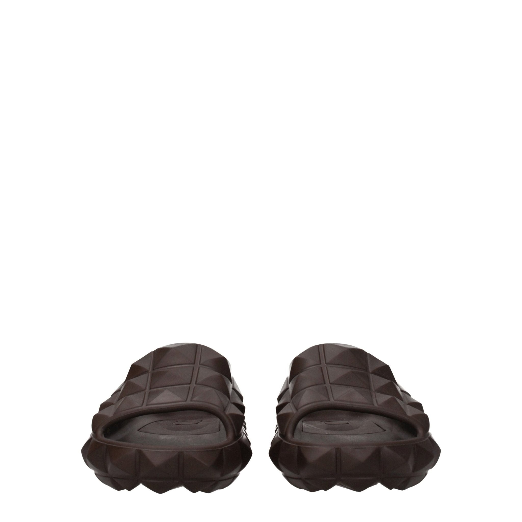 Brown Cotton Slippers - TIZZIL