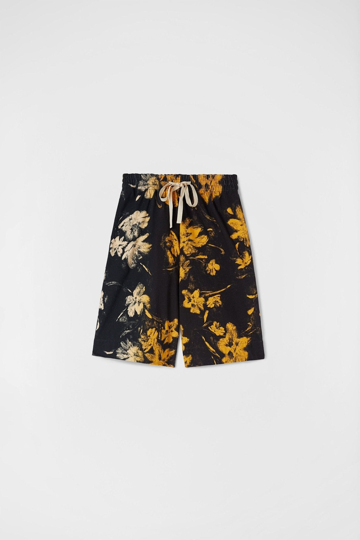 Brown Fibres Shorts - TIZZIL