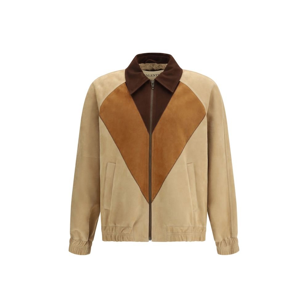 Brown Goatskin Biker Jacket - TIZZIL