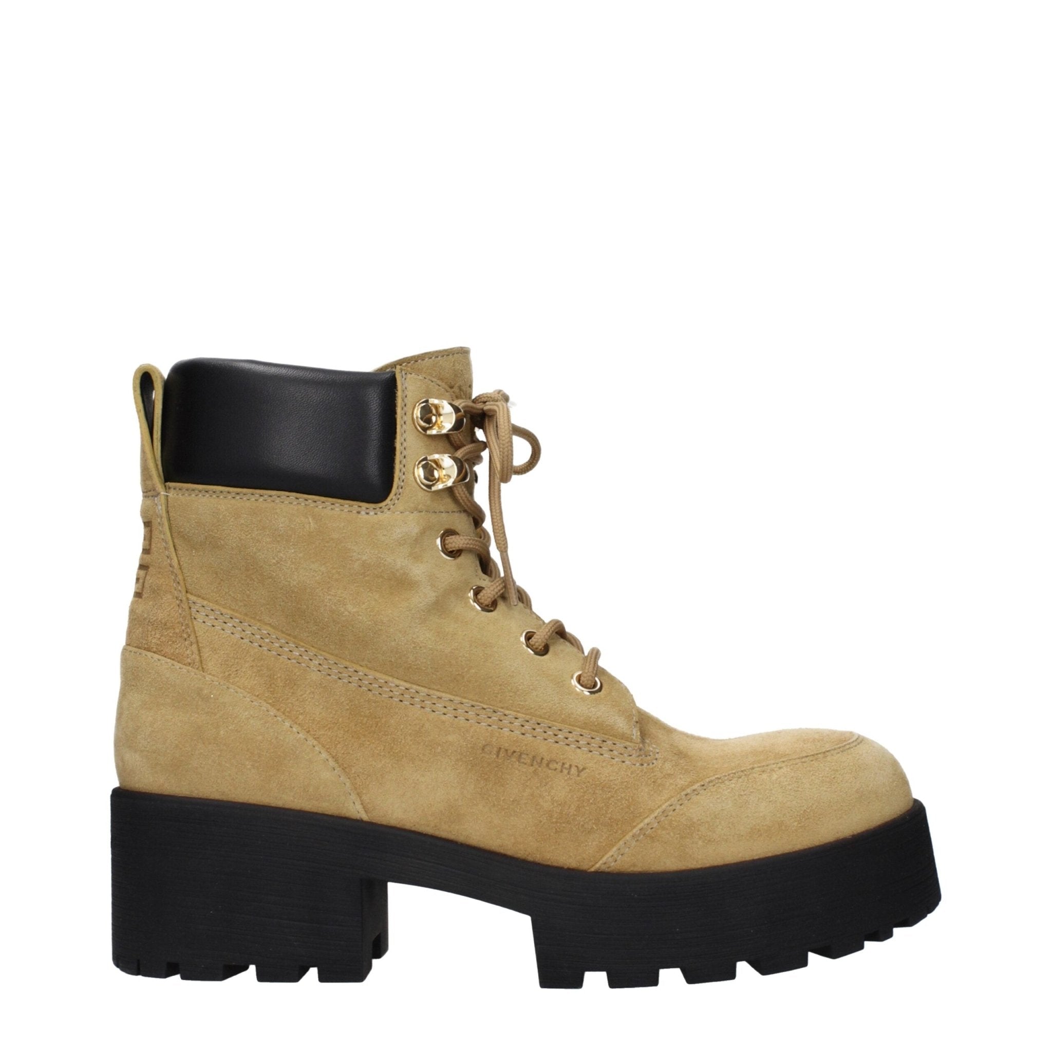 Brown Leather Ankle Boots - TIZZIL