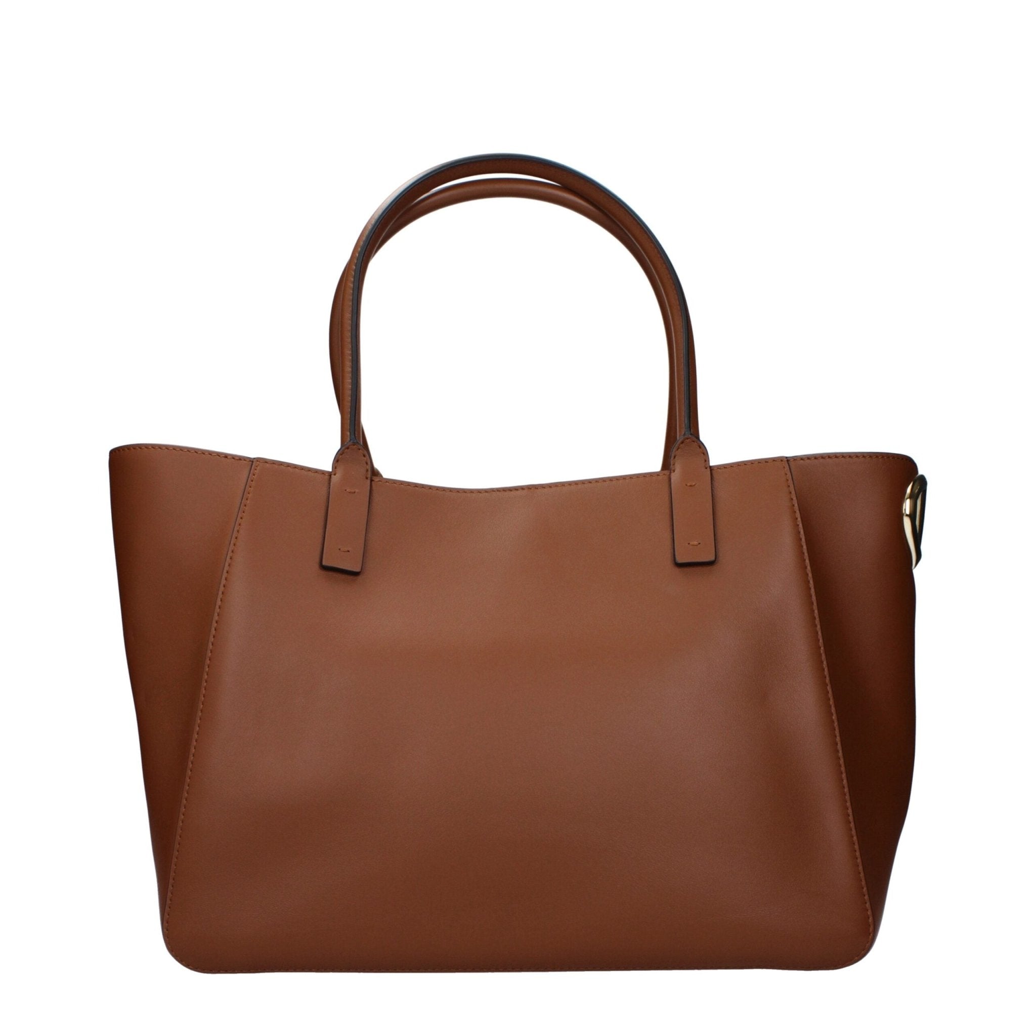 Brown Leather Handbag - TIZZIL