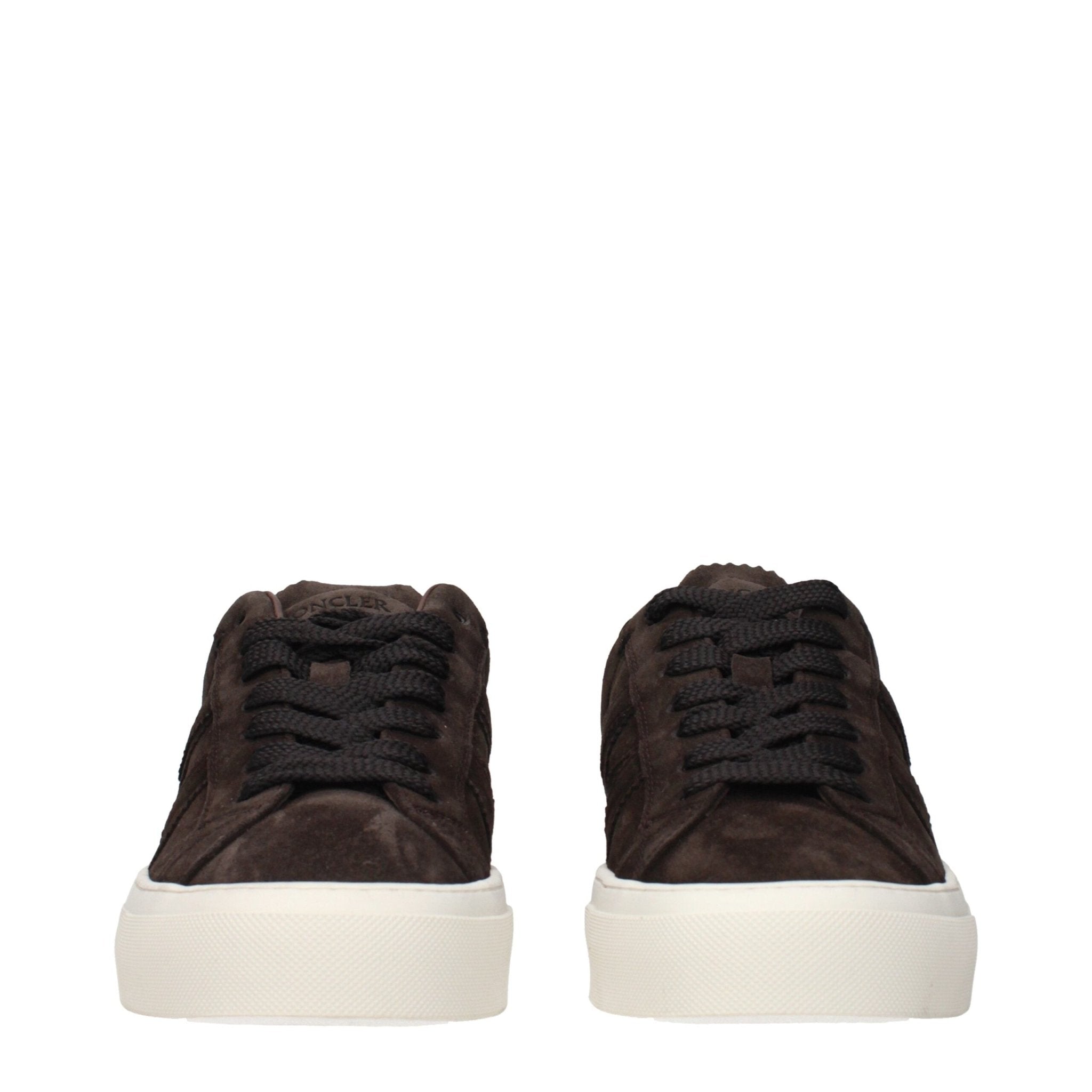 Brown Leather Low Top Sneakers - TIZZIL
