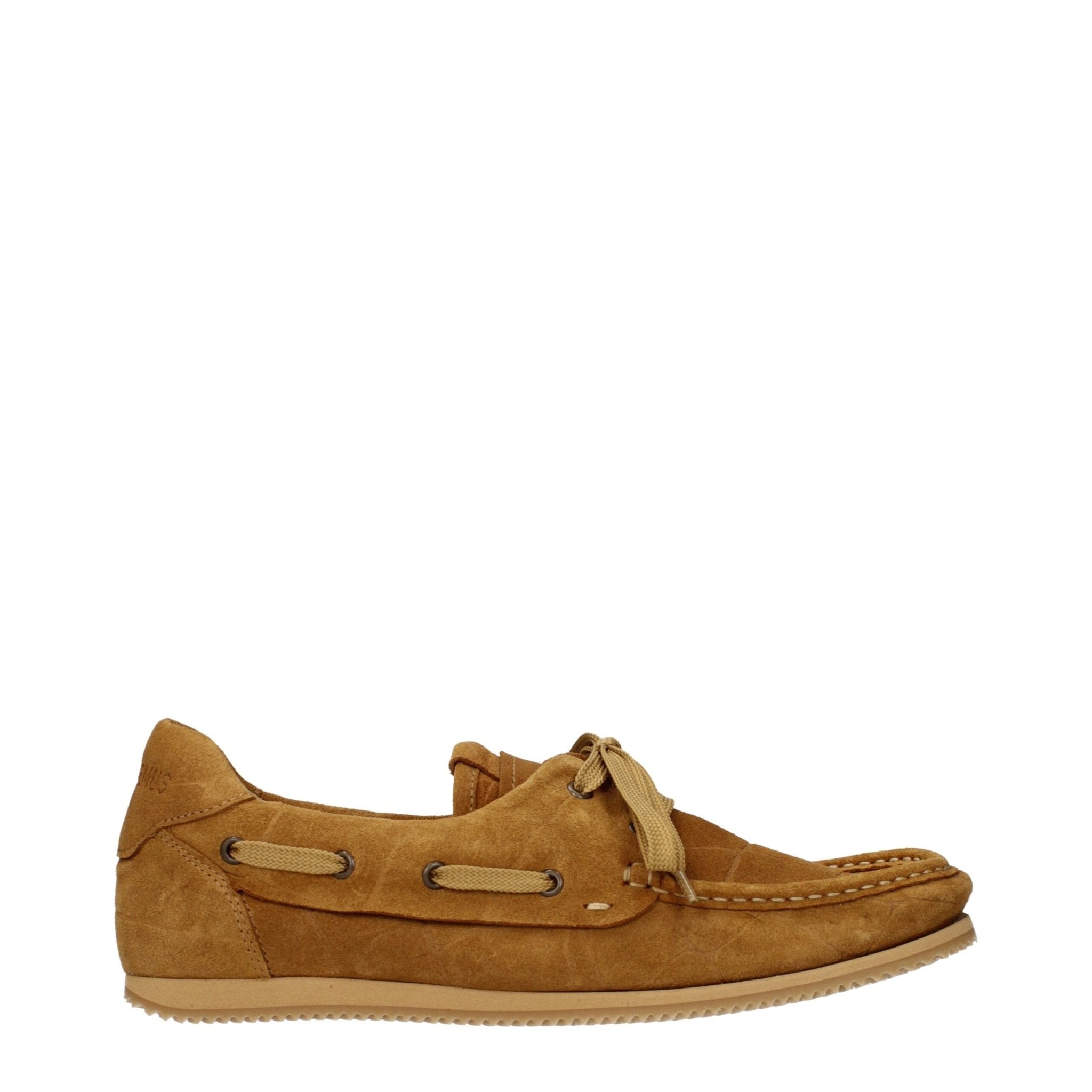 Brown Leather Slip - On Loafers - TIZZIL