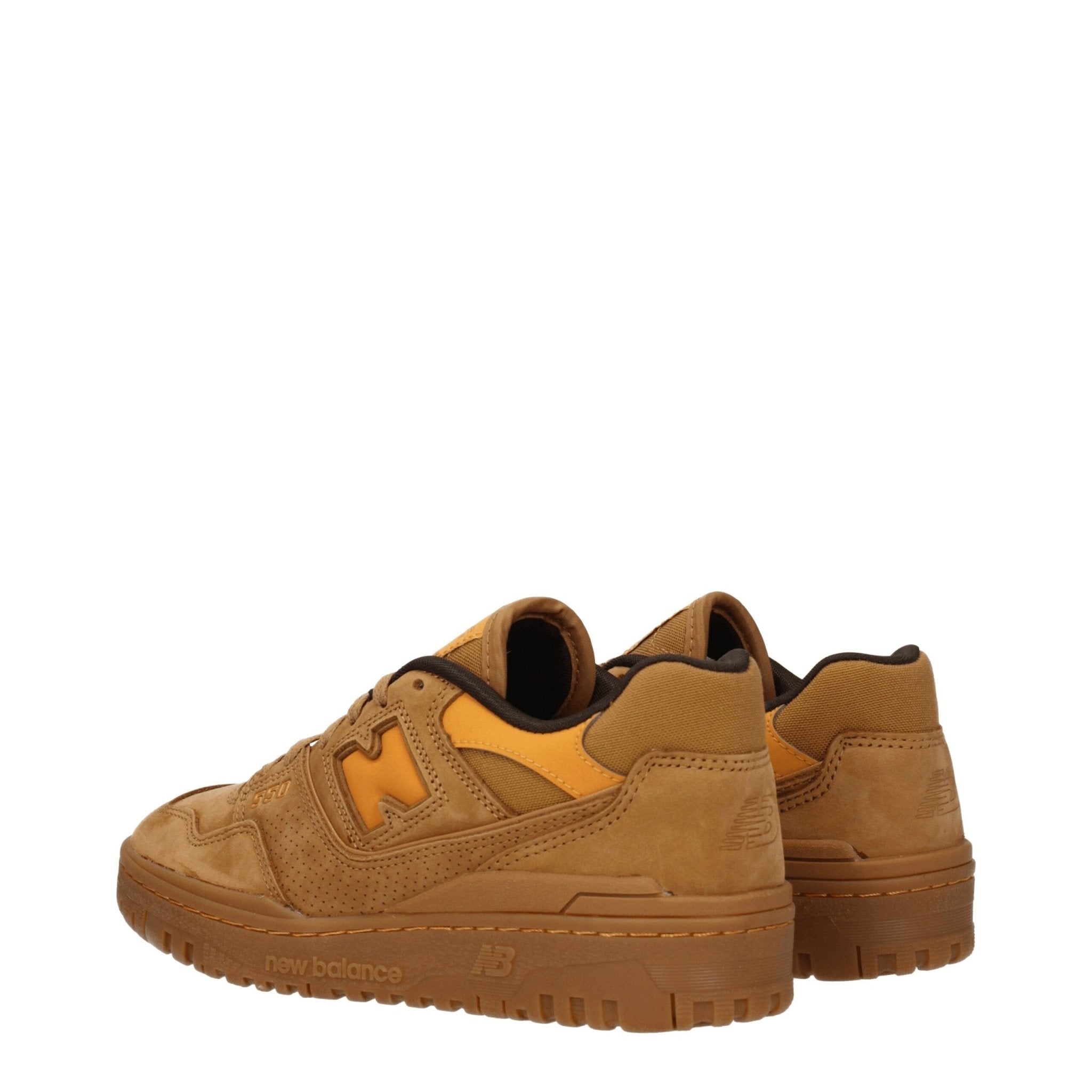 Brown Leather Sneakers - TIZZIL