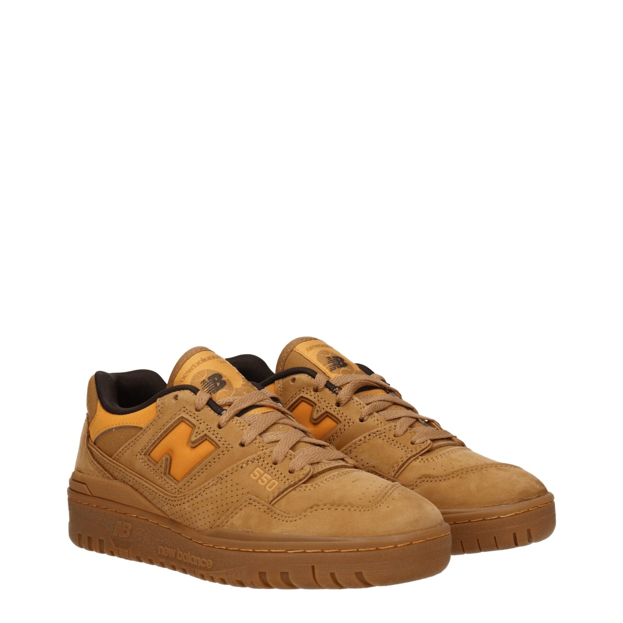 Brown Leather Sneakers - TIZZIL