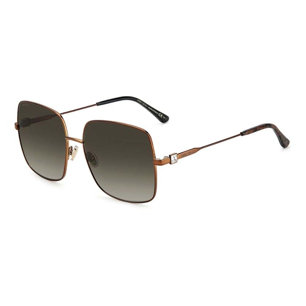 Brown Metal Sunglasses - TIZZIL