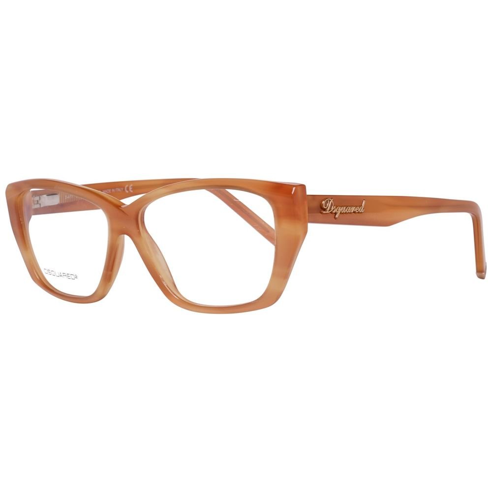Brown Plastic Glasses (Frames) - TIZZIL