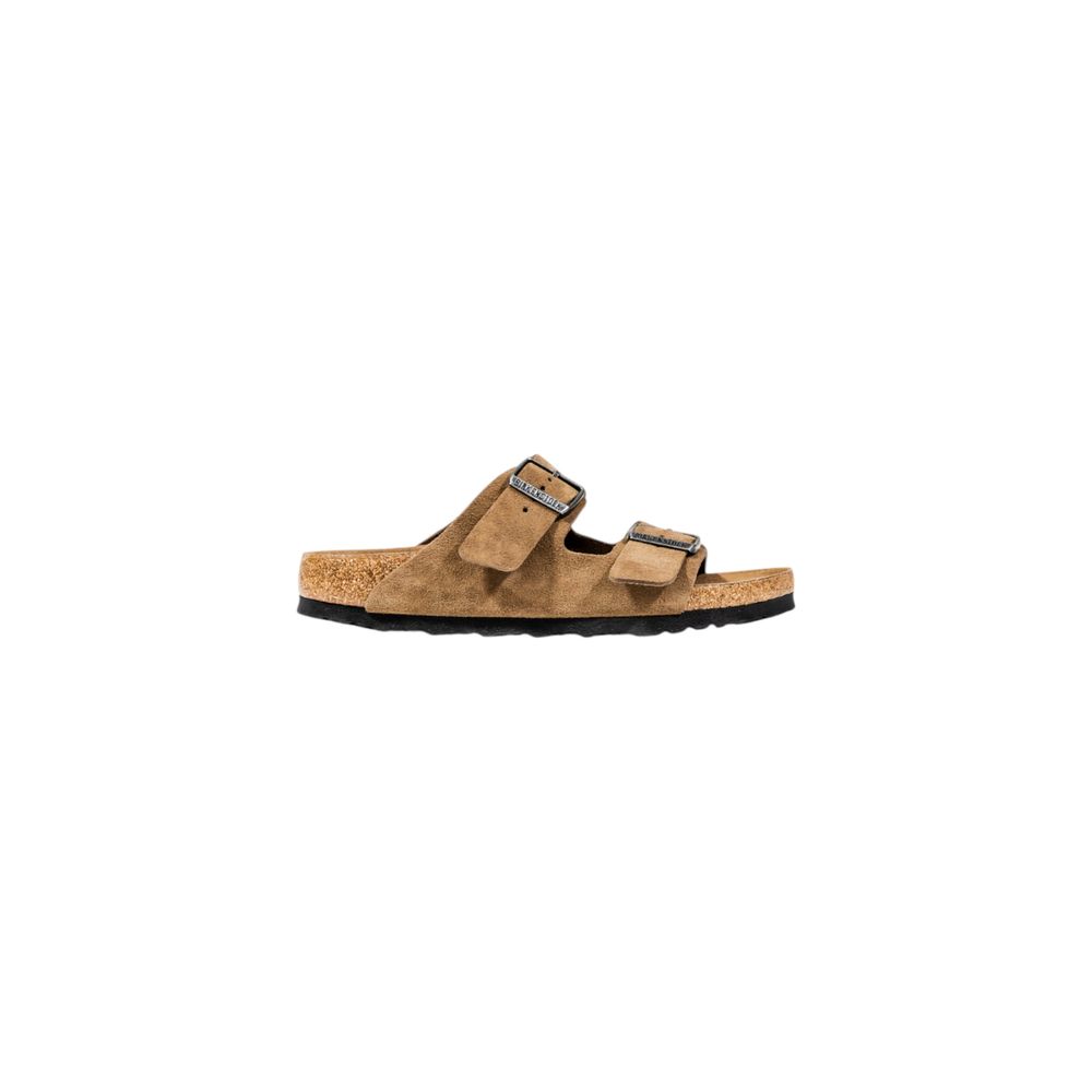 Brown Suede Leather Sandals - TIZZIL