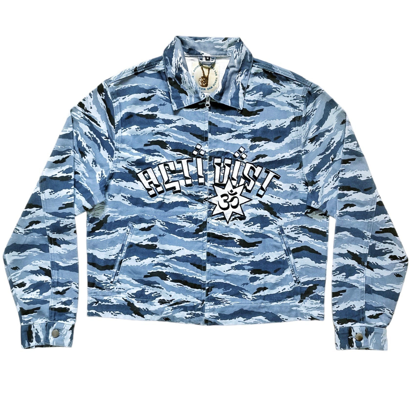CAMO DENIM JACKET - TIZZIL