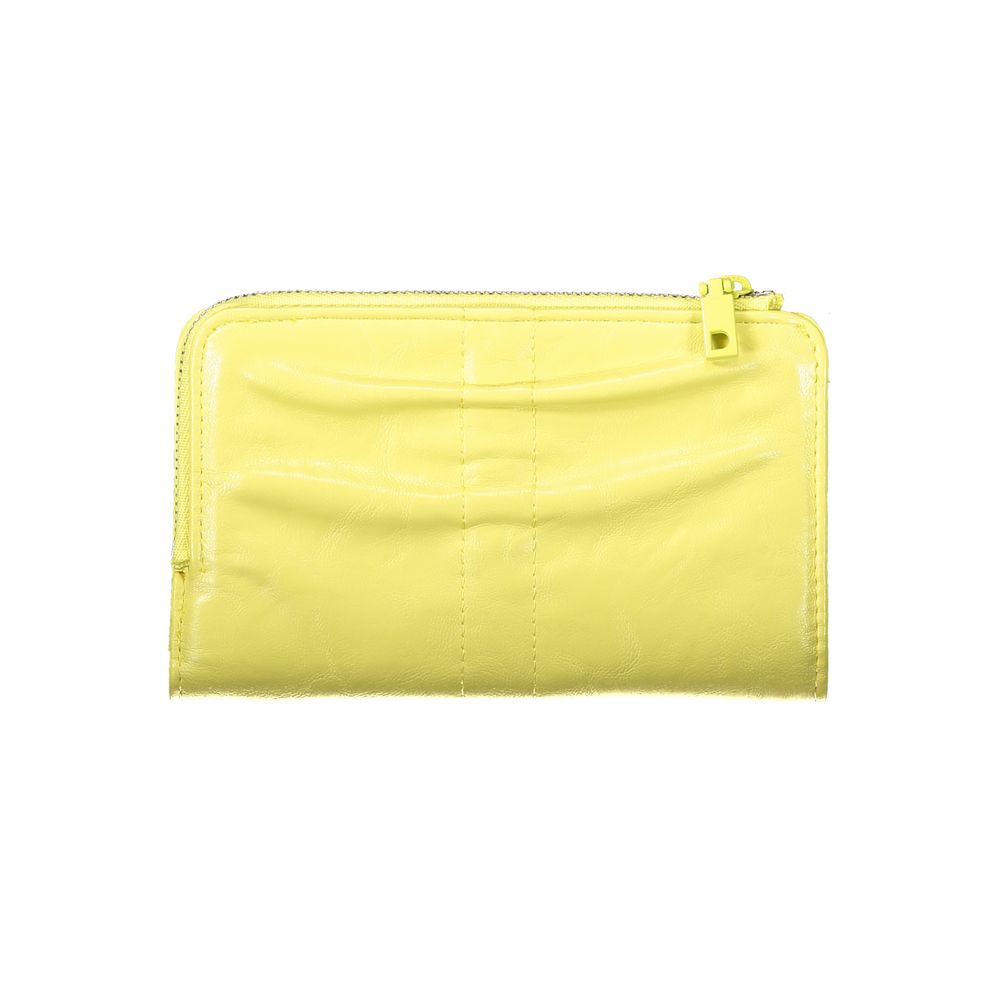 Giallo Polyurethane Women Wallet - TIZZIL