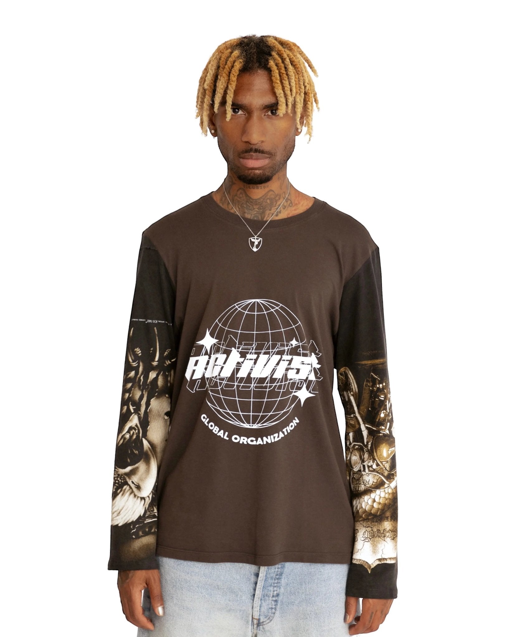 Global Organization Longsleeve Tee Shirt - TIZZIL