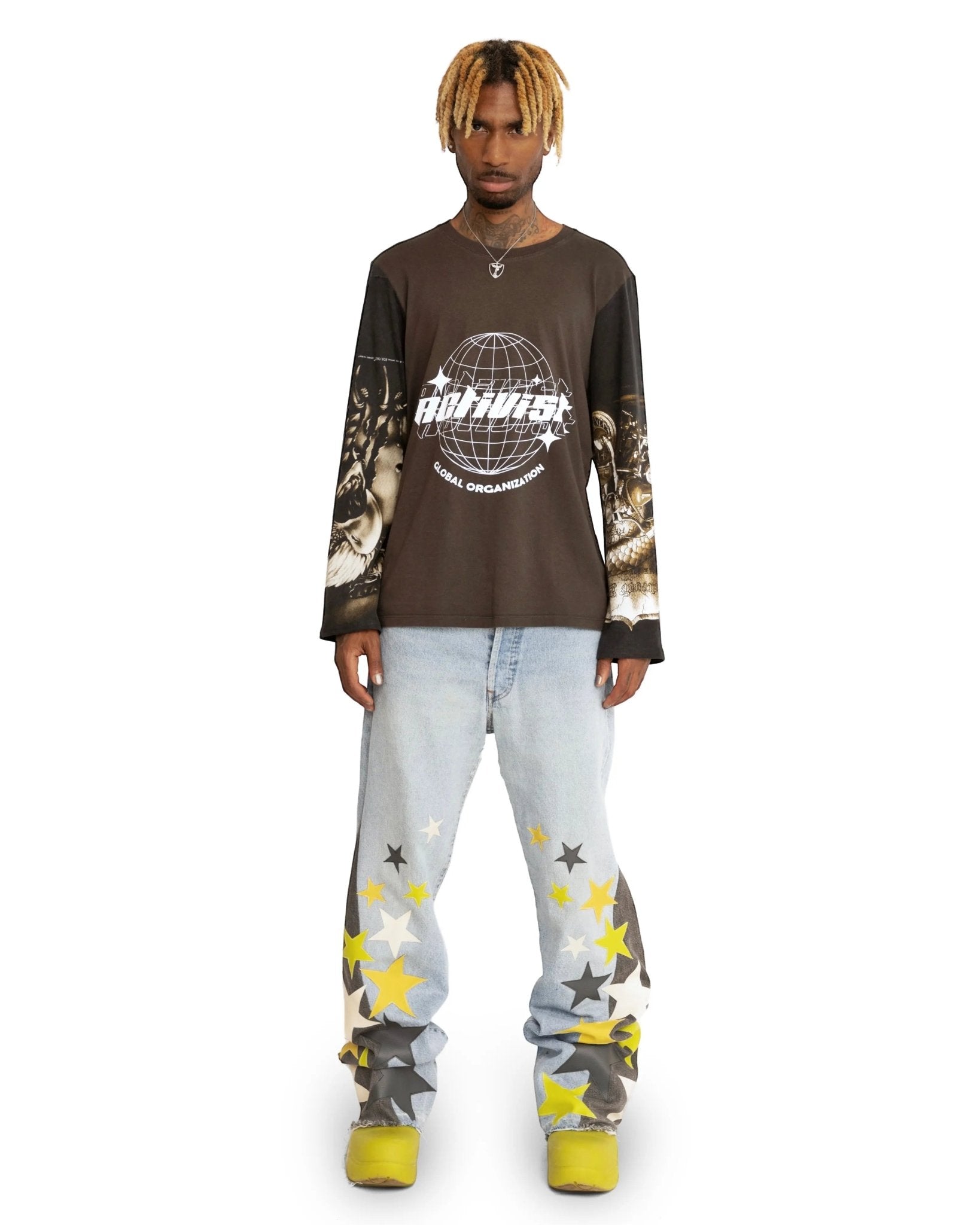 Global Organization Longsleeve Tee Shirt - TIZZIL