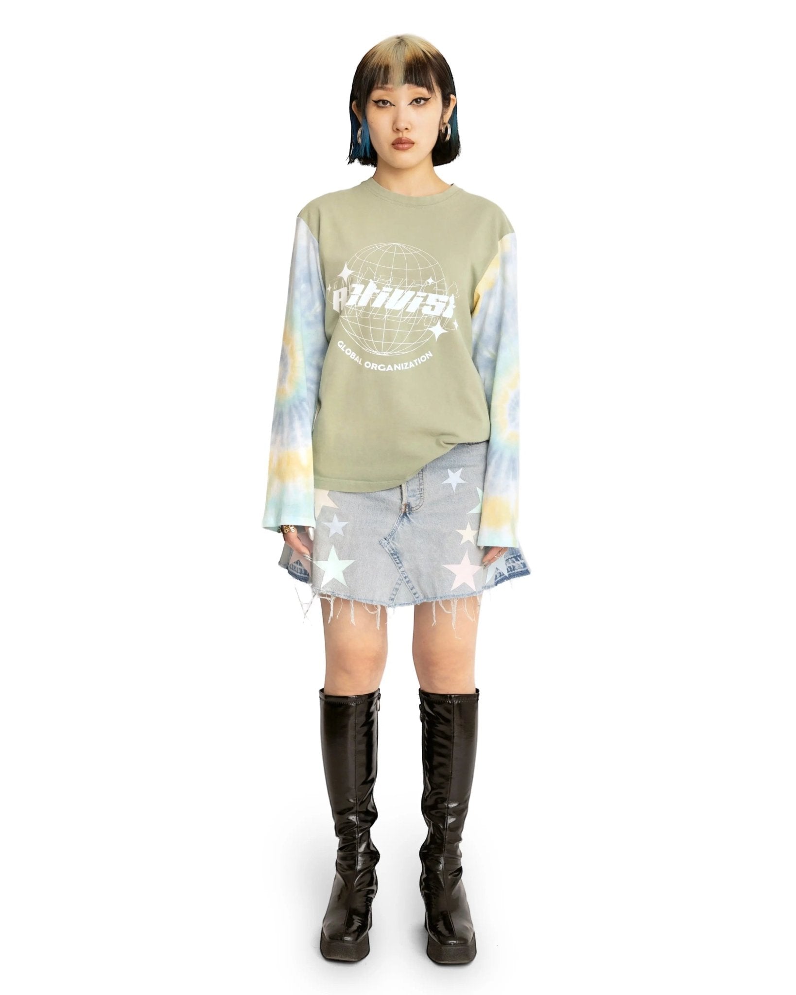 Global Organization Longsleeve Tee Shirt - TIZZIL