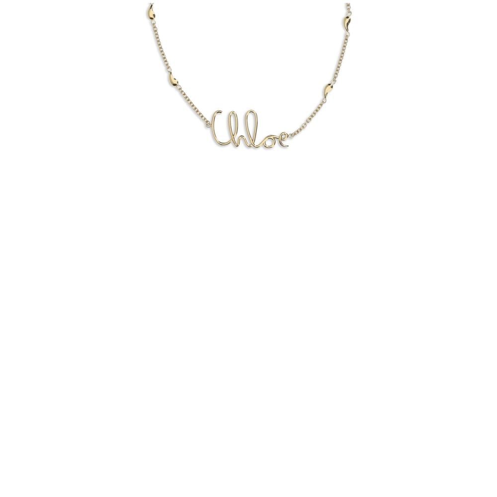 Gold Brass Necklace - TIZZIL