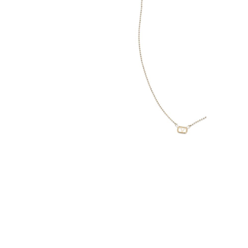 Gold Brass Necklace - TIZZIL