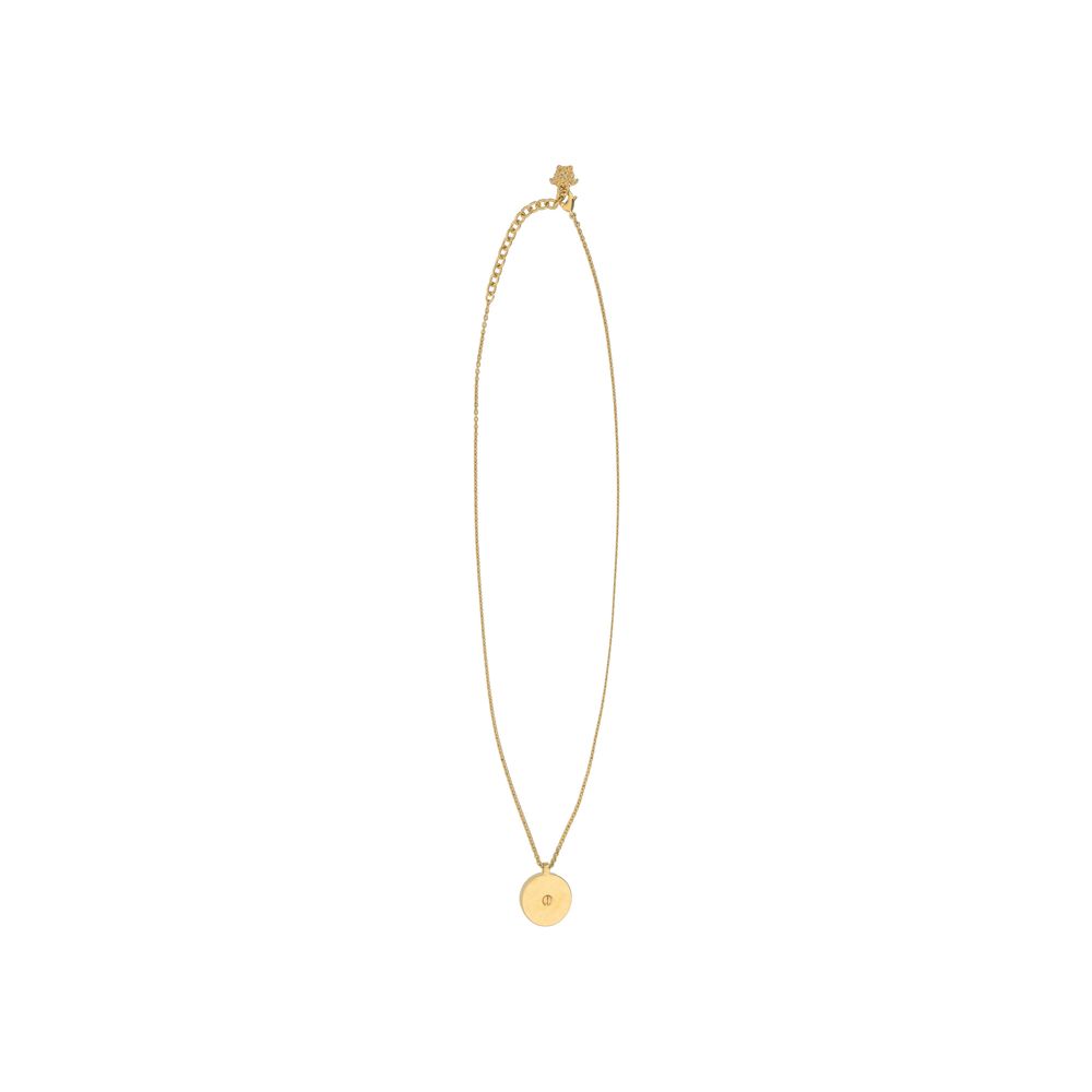 Gold Brass Necklace - TIZZIL