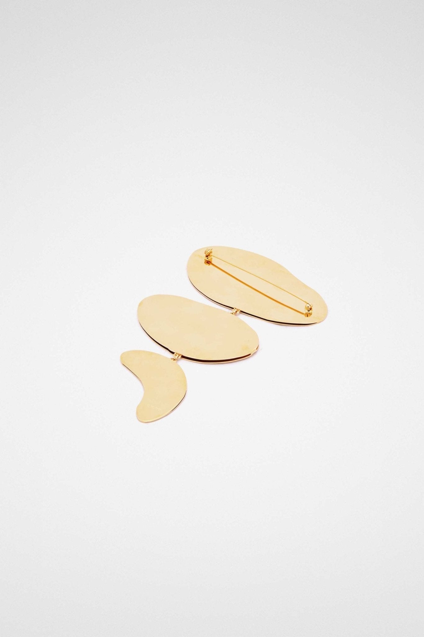 Gold Fibres Broch - TIZZIL