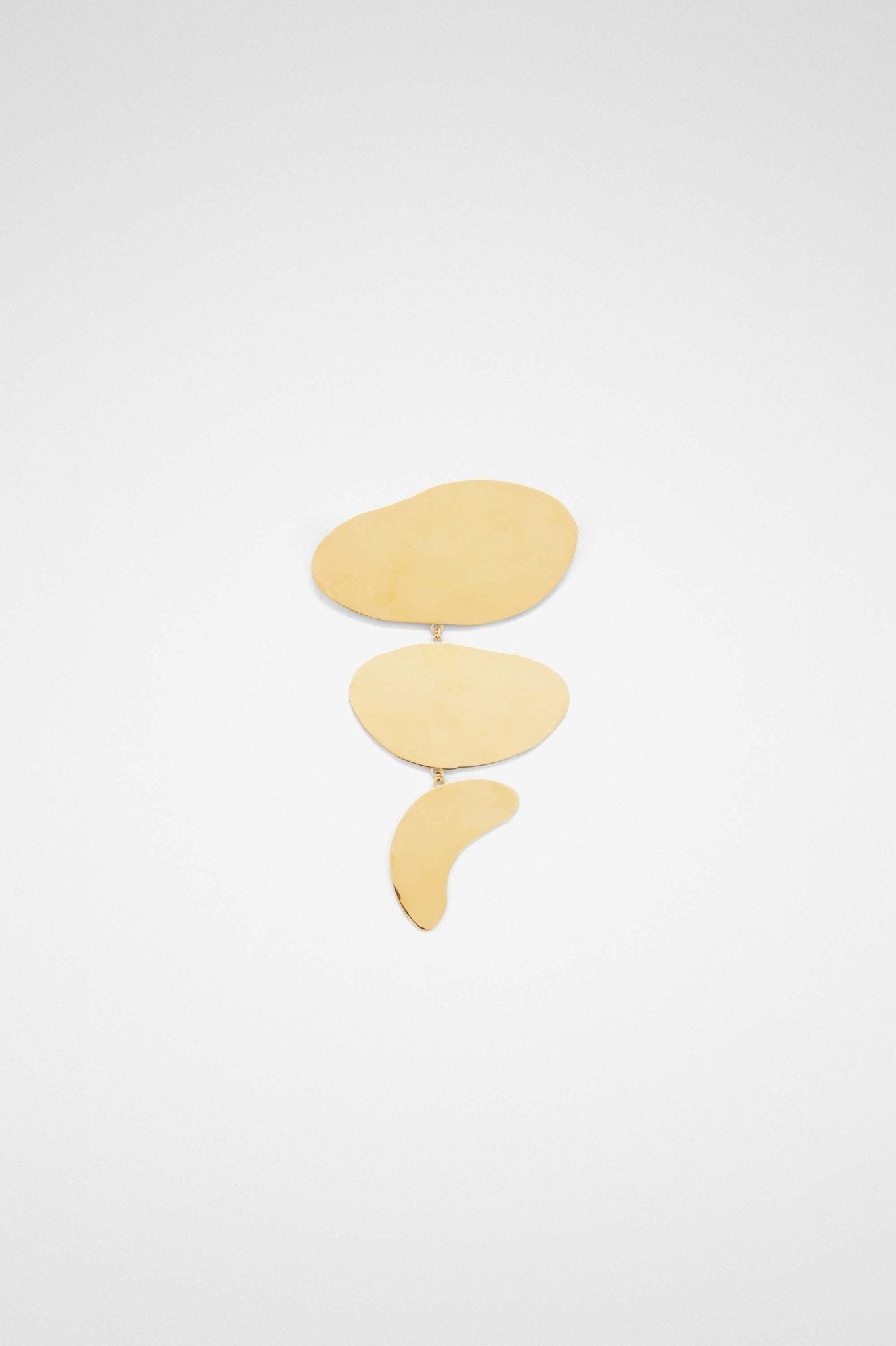 Gold Fibres Broch - TIZZIL