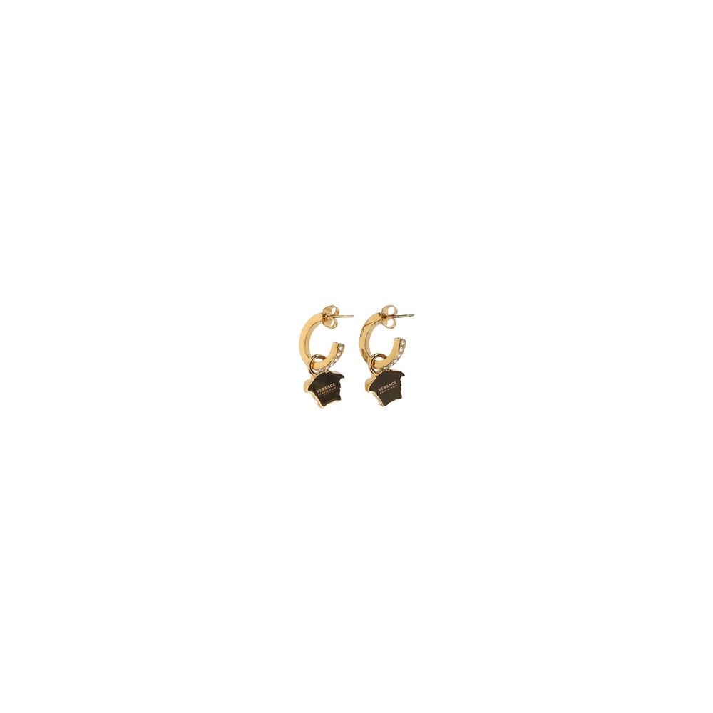 Gold Metal Earrings - TIZZIL
