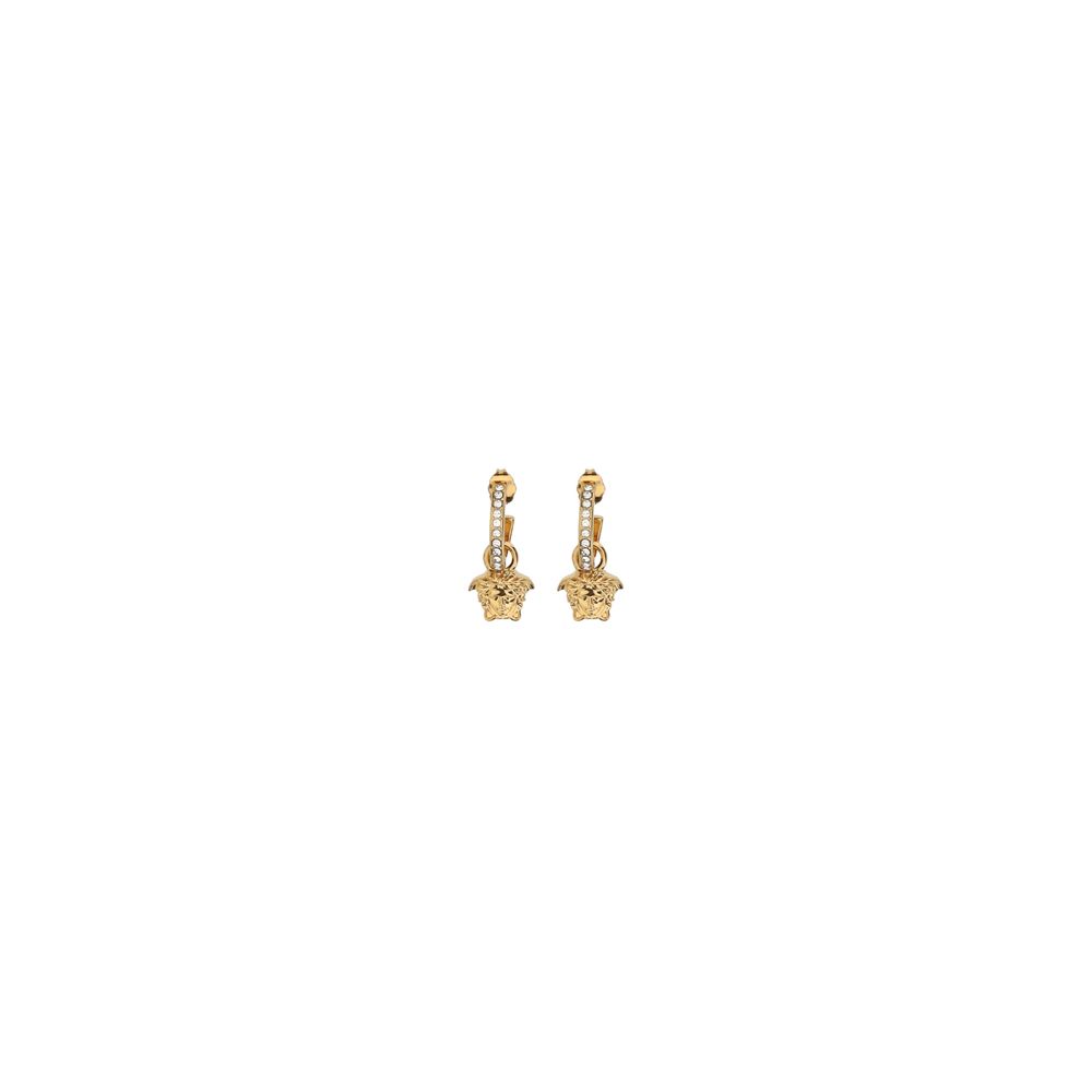 Gold Metal Earrings - TIZZIL