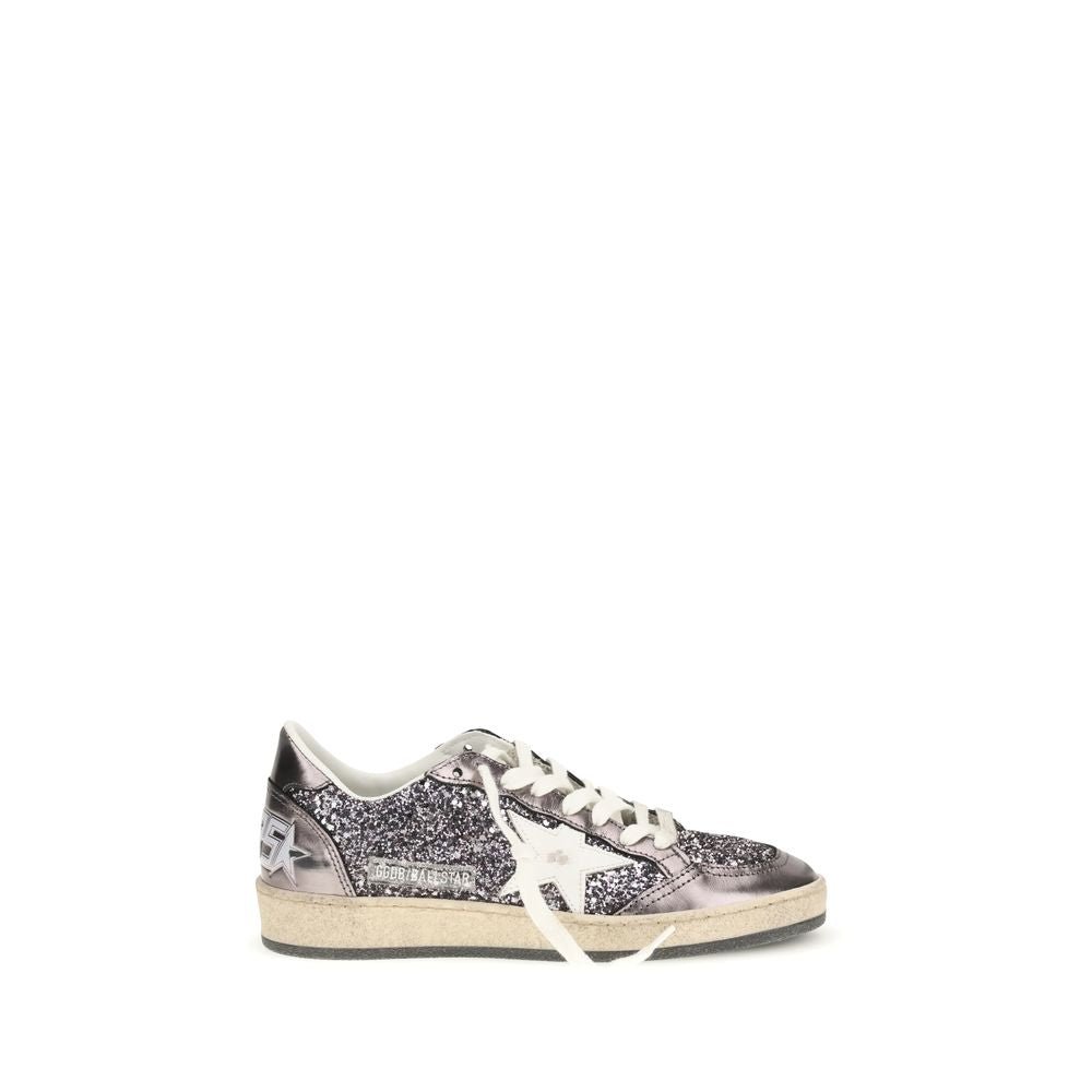 Gray Calf Leather Bos Taurus Low Top Sneakers - TIZZIL