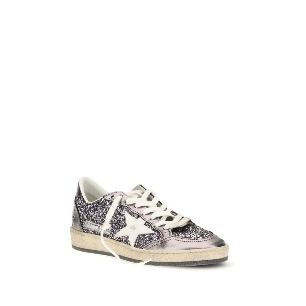 Gray Calf Leather Bos Taurus Low Top Sneakers - TIZZIL