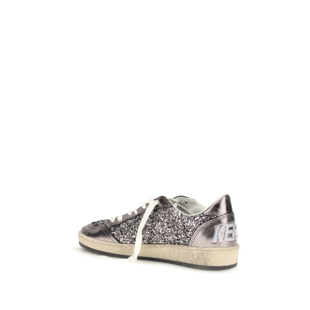 Gray Calf Leather Bos Taurus Low Top Sneakers - TIZZIL