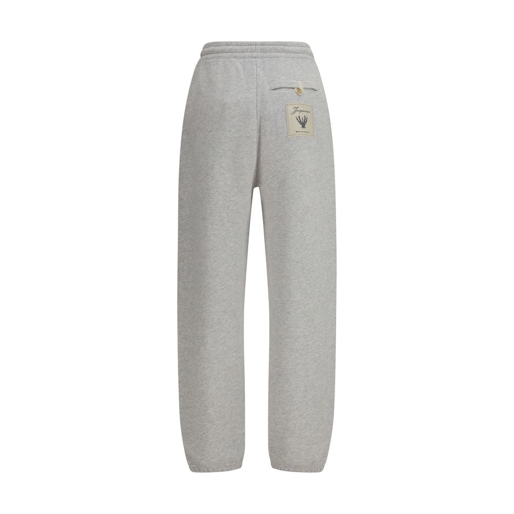 Gray Cotton Casual Pants - TIZZIL