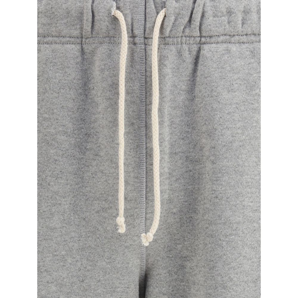 Gray Cotton Joggers (Workout Pants) - TIZZIL