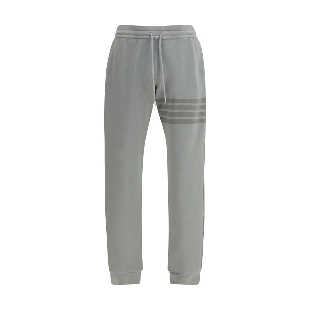 Gray Cotton Joggers (Workout Pants) - TIZZIL