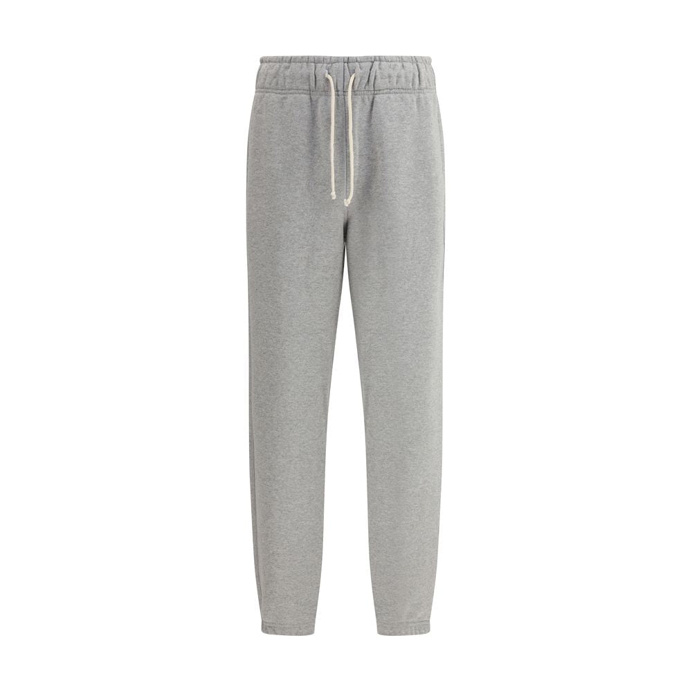 Gray Cotton Joggers (Workout Pants) - TIZZIL
