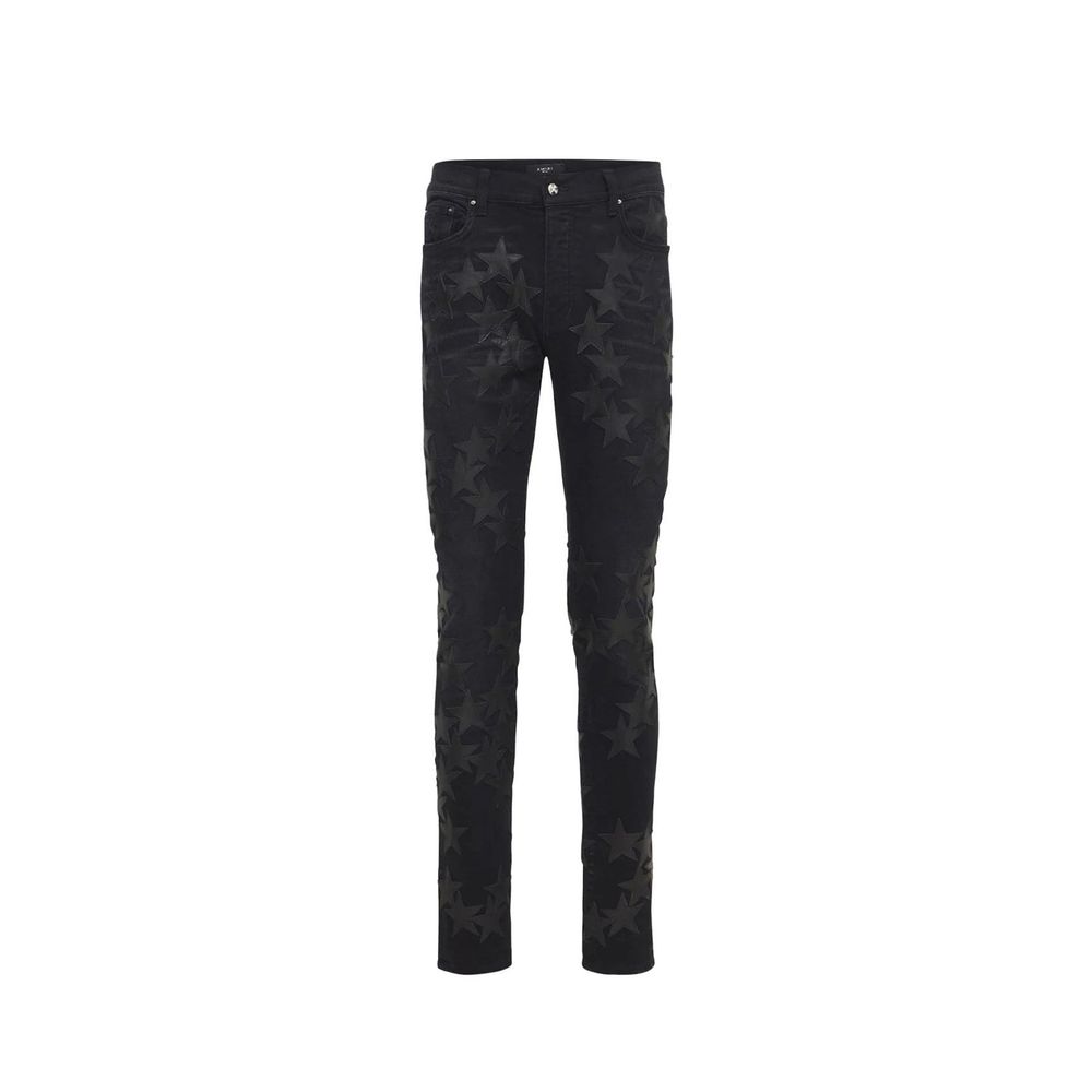 Gray Cotton Skinny Jeans - TIZZIL