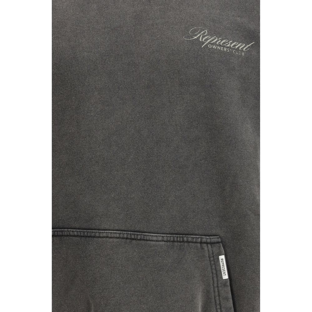 Gray Cotton Sweatshirt - TIZZIL