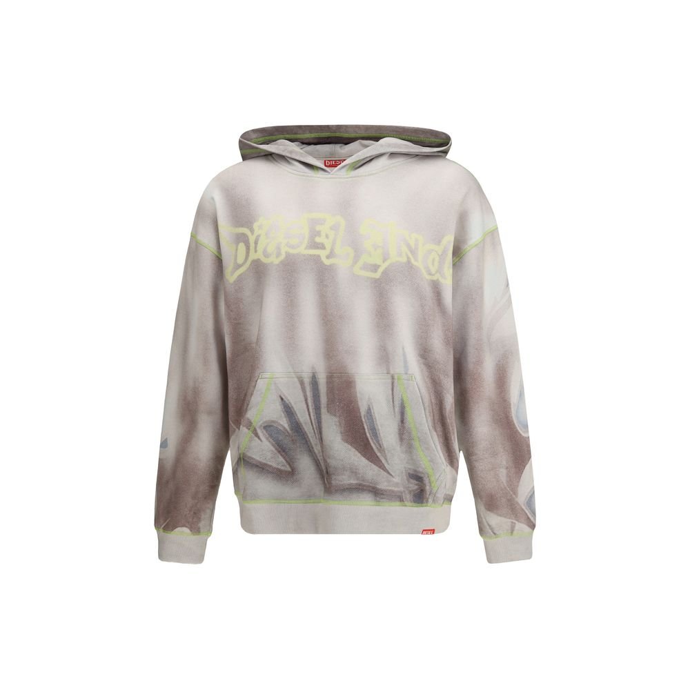 Gray Cotton Sweatshirt - TIZZIL
